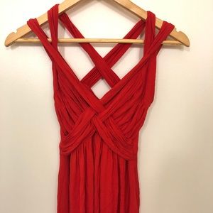 Bailey 44 Flowy Top with Strap Detailing